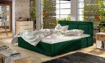 ELTAP BELLUNO 140X200 DREVENY KARKAS, KRONOS 19, DARK GREEN, 22845