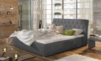 ELTAP MILANO 160X200 + KOVOVY STOJAN/PODSTAVEC/KONTAJNER, JASMINE 96, DARK GRAY, 28315