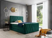 ELTAP CANDICE 160X200, NUBE 35, DARK GREEN, 23086