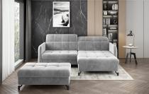 ELTAP ROHOVY LORELLE + POUF, PAROS 05, GRAY, RIGHT, 27616