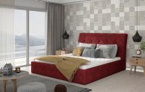 ELTAP INGE 160X200 + DREVENY KARKAS, DORA 63, RED, 26601