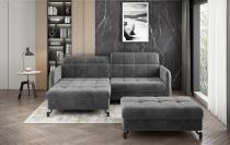 ELTAP ROHOVY LORELLE + POUF, PAROS 06, DARK GRAY, LEFT, 27589