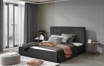 ELTAP AUDREY 160X200 STELAZ Z KOVU, DORA 96, DARK GRAY, 21906