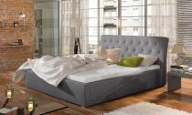 ELTAP MILANO 160X200 + DREVENY KARKAS, SAWANA 21, GRAY, 28231