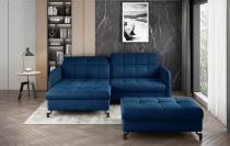 ELTAP ROHOVY LORELLE + POUF, MONOLITH 77, DARK BLUE, LEFT, 27581