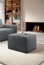 ELTAP SILLA PUF, SOLA 6, DARK GRAY, 29828