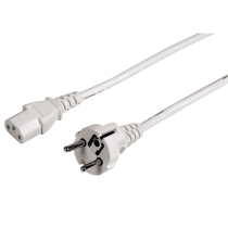 Hama Universal Mains Lead, 5 m, white