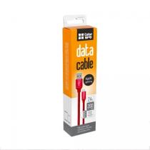 COLORWAY CABLE USB APPLE LIGHTNING 2M 2.4A RED (CW-CBUL007-RD)