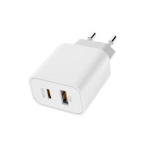 COLORWAY USB CHARGER POWER DELIVERY PORT PPS USB (TYPE-C PD + USB QC3.0) (30W) WHITE (CW-CHS037PD-WT