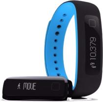 IFIT VUE FITNESS ACTIVITY TRACKER WEARABLE (BLACK BLUE - S/M AND L/XL)