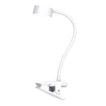 SOLIGHT WO3001-W LED STOLNA NABIJACIA LAMPICKA, 2W, 210LM, 3CCT, BIELA, CLIP