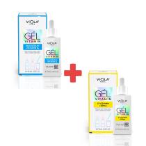 VIOLA GEL VITAMIN MAGNEZIUM + VITAMIN B6 + GEL VITAMIN C-VITAMIN + SIPKA