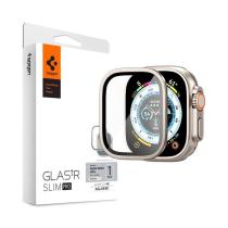 SPIGEN OCHRANNE SKLO GLAS.TR SLIM PRO PRE APPLE WATCH ULTRA - TITANIUM