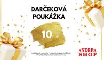 DARCEKOVA POUKAZKA 10 EUR - DIGITALNY PRODUKT