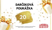 DARCEKOVA POUKAZKA 20 EUR - DIGITALNY PRODUKT