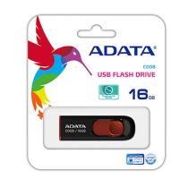 A-DATA USB C008 16GB BLACK/RED, AC008-16G-RKD