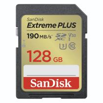 SANDISK 121593 SDXC 128GB EXTREME PLUS + RESCUE PRO DELUXE