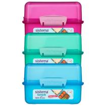 SISTEMA LUNCHBOX/BROTDOSE LUNCH CUBE 1,4L MIX FARIEB, 1 KUS