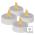EMOS DCCV16 CAJ. SVIEC. 4KS WHITE 4×1LED 4×CR2032 IP20 VNT