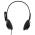 HAMA 139900 PC OFFICE STEREO HEADSET HS-P100, CIERNY