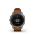 GARMIN FENIX 7 SAPPHIRE SOLAR, TITANIUM, CHESTNUT LEATHER BAND 010-02540-31