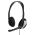 HAMA 139900 PC OFFICE STEREO HEADSET HS-P100, CIERNY