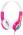 BUDDYPHONES DISCOVER DETSKE SLUCHADLA, RUZOVE, BP-DIS-PINK-01-K