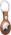 APPLE AIRTAG LEATHER KEY RING - SADDLE BROWN MX4M2ZM/A
