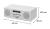 AUNA SILVER STAR CD-FM, RADIO S CD, 2 X 20 W MAX., FM, BT, ALU, BIELY, 10033126
