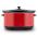 KLARSTEIN BANKETT SLOW COOKER, CERVENY, 320 W, ELEKTRICKY HRNIEC, DIGITALNY, 6,5 L, 10028121