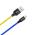 COLORWAY KABEL USB APPLE LIGHTNING, NATIONAL, 2.4A 1M, MODRO-ZLTY (CW-CBUL052-BLY)