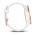 GARMIN VIVOACTIVE 3, WHITE SILICONE, ROSE GOLD, 010-01769-07