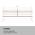 KLARFIT BARRE MARIE, DVOJITA BALETNA TYC, 220 X 113 CM, 2 X 38 MM, BIELA, 10034394