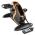 KLARFIT CYCLOONY MINI BIKE, POHYBOVY TRENER, MOTOR, 120 KG, DIALKOVE OVLADANIE, CIERNY, 10026400