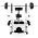 KLARFIT POSILNOVACIA LAVICA, BENCH PRESS, 10006741