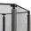 KLARFIT ROCKETKID 4, 140 CM TRAMPOLINA, BEZPECNOSTNA SIET, BUNGEE PRUZENIE, KVETOVY VZOR, 10028957