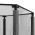 KLARFIT ROCKETKID 5, 140 CM TRAMPOLINA, BEZPECNOSTNA SIET, BUNGEE PRUZENIE, KVETOVY VZOR, 10028958