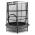 KLARFIT ROCKETKID 5, 140 CM TRAMPOLINA, BEZPECNOSTNA SIET, BUNGEE PRUZENIE, KVETOVY VZOR, 10028958