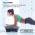 KLARFIT VIBE 3DX, VIBRACNA PLOSINA, 2 X 250 W, 3 REZIMY, 3DX DUALMOTOR, CIERNA, 10033231