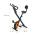 KLARFIT X-BIKE XBK700 PRO, DOMACI CYKLOTRENAZER, ERGOMETER, MERANIE TEPU, SKLOPNY, 10033258