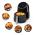 KLARSTEIN AIRVITAL, TEPLOVZDUSNA FRITEZA, 1300W, 2,5L, NEPRILNAVY POVRCH CERAPLUS, CIERNA, 10032332