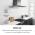 KLARSTEIN ILOBRILLIANT EDITION, NASTENNY DIGESTOR, 90 CM, 622 M3/H, DOTYKOVY, CIERNY, 10035189