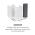 KLARSTEIN LAUREL 90, DIGESTOR, 90 CM, ODSAVANIE: 350 M3/H, LED, DOTYKOVY, BIELY, 10033769