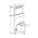 KLARSTEIN ROYAL FLUSH DOWNDRAFT DIGESTOR, 430 M3/H, 60 CM, 10031698