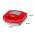KLARSTEIN TRILIT 3 V 1, SENDVICOVAC, 750 W, 3 GRIL. PLATNE, LED, NELEPIVY POVRCH, CERVENY, 10033695