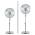 ONECONCEPT METAL BLIZZARD RC, STOJANOVY VENTILATOR, 40,60 CM, 50 W, OKRUHLY STOJAN, 10029729 vystavený kus