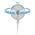 ONECONCEPT METAL BLIZZARD RC, STOJANOVY VENTILATOR, 40,60 CM, 50 W, OKRUHLY STOJAN, 10029729 vystavený kus