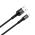 COLORWAY KABEL USB APPLE LIGHTNING (NYLON) 2.4A 1M, BLACK (CW-CBUL045-BK)