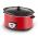 KLARSTEIN BANKETT SLOW COOKER, CERVENY, 320 W, ELEKTRICKY HRNIEC, DIGITALNY, 6,5 L, 10028121