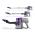 ONECONCEPT CLEANBUTLER, VYSAVAC, PRENOSNY, 450 W, PERMANENTNY FILTER, FIALOVY, 10029101
